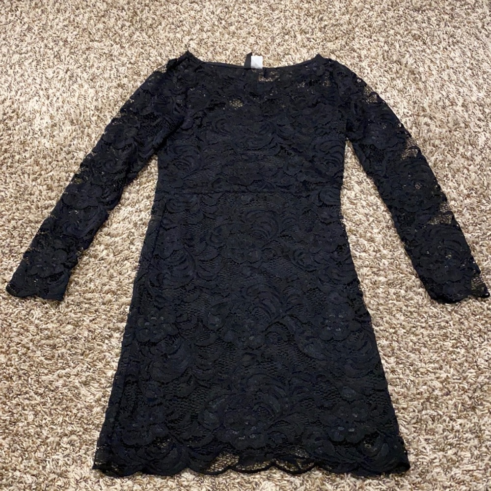 Long sleeve black dress❤️